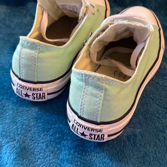 Converse All Star coke: Beach Glass mens 5 women’s 7 EUC, low top - Picture 2 of 7